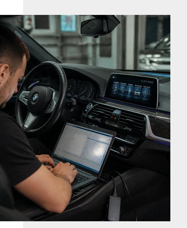 Русификация мультимедиа BMW для авто под ключ в Элисте