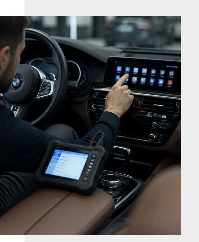 Установка приложений и мультимедиа сервисов BMW в Элисте