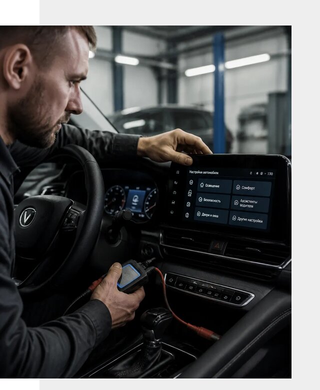 Русификация Changan CS55 и мультимедиа под ключ в Элисте