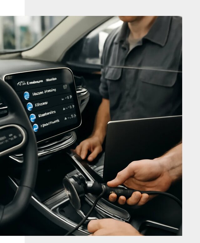 Установка приложений Geely для мультимедиа автомобиля в Элисте