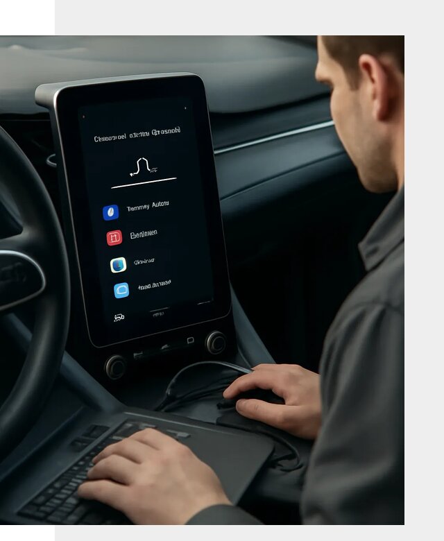 Установка приложений Lynk Co на автомобиль в Элисте