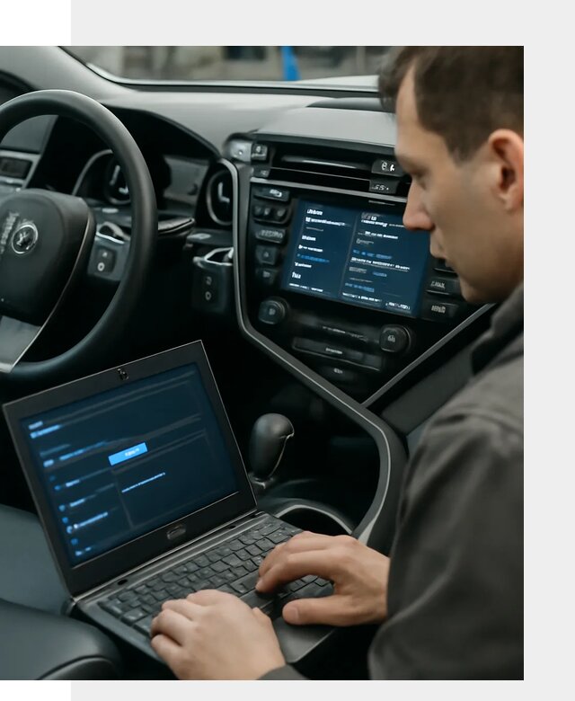 Русификация Toyota Camry 80 для мультимедиа в Элисте