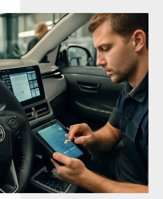 Установка приложений Toyota на мультимедиа в Элисте